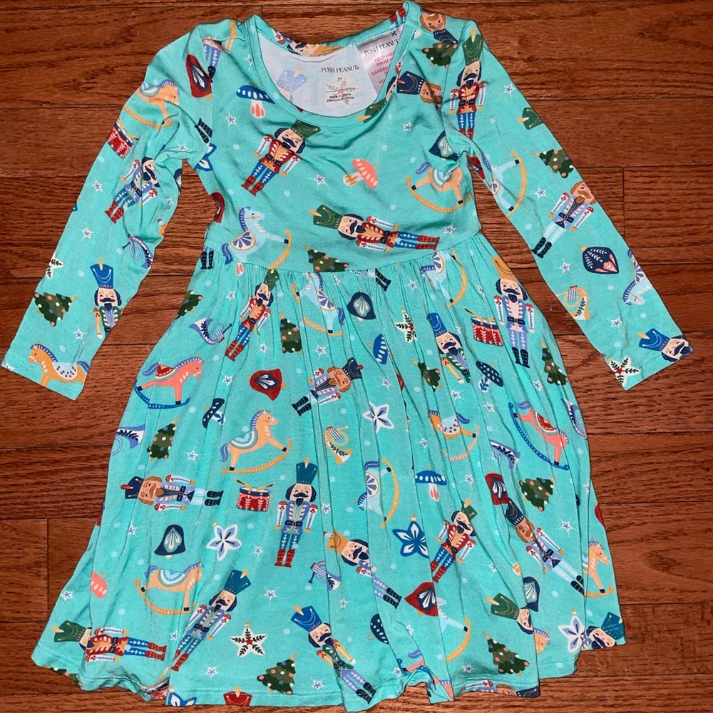 3T posh peanut nutcracker dress
